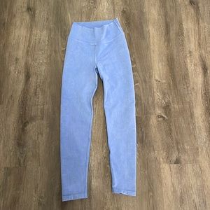 Light blue leggings